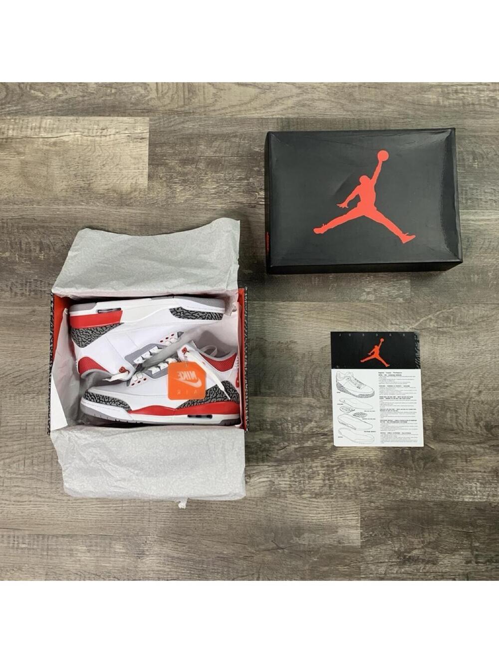 Jordan 3 Retro Fire Red (2022) | US M 10